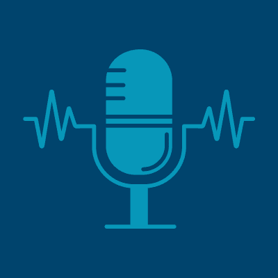 Graphic with microphone