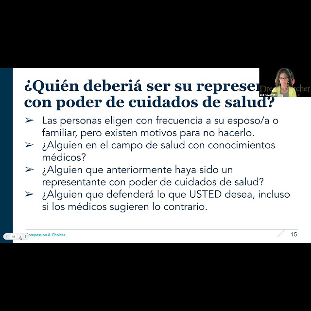 Spanish Advance Healthcare Directive Webinar Thumbnail